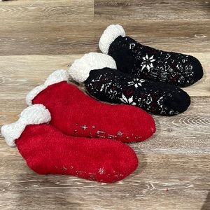 Bundle and Save MUK LUK soft slipper socks